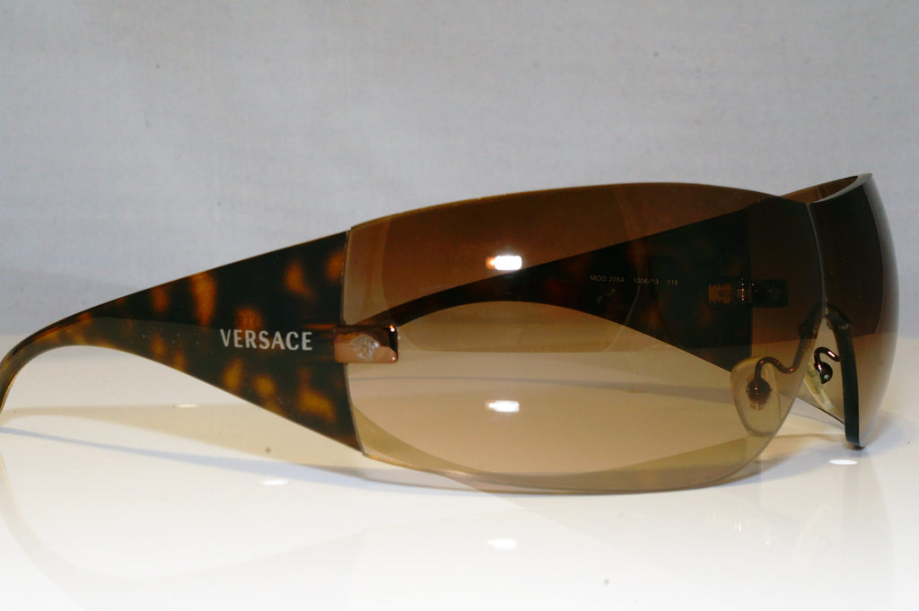 VERSACE Womens Boxed Designer Sunglasses Brown Shield 2054 1006/13 17470