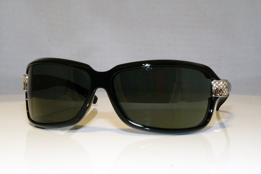 GUCCI Womens Diamante Boxed Designer Sunglasses Black Wrap GG 2984 D28P9 17473