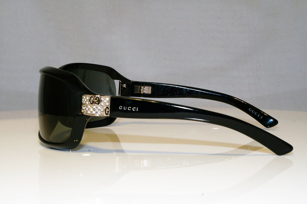 GUCCI Womens Diamante Boxed Designer Sunglasses Black Wrap GG 2984 D28P9 17473