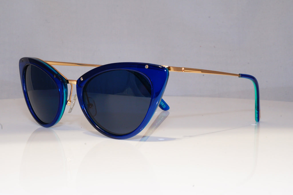 TOM FORD Womens Designer Sunglasses Blue Cat Eye FT039 C3 12020