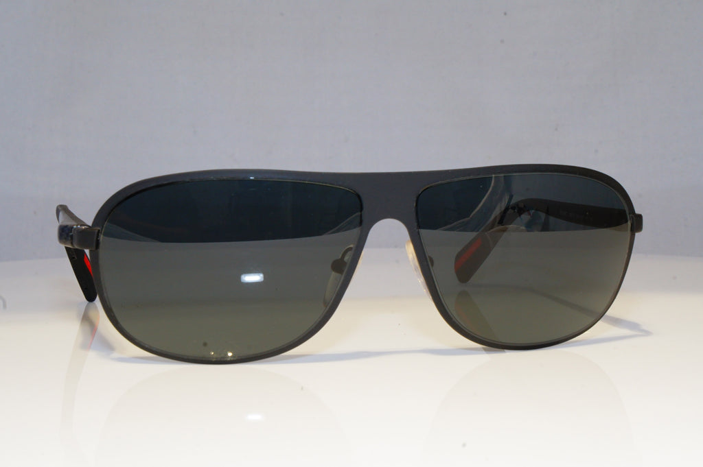 PRADA Mens Designer Sunglasses Black Pilot CARBON FIBRE SPS 56O DG0-1A1 19334