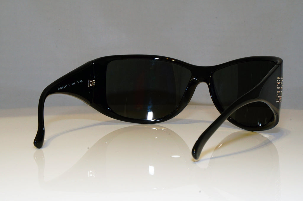 GIVENCHY Womens Diamante Designer Sunglasses Black Wrap GSV 548S COL Z42K 17460