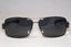 PRADA Mens Designer Polarized Sunglasses Black Rectangle SPR 54I 5AV-5Z1 15285