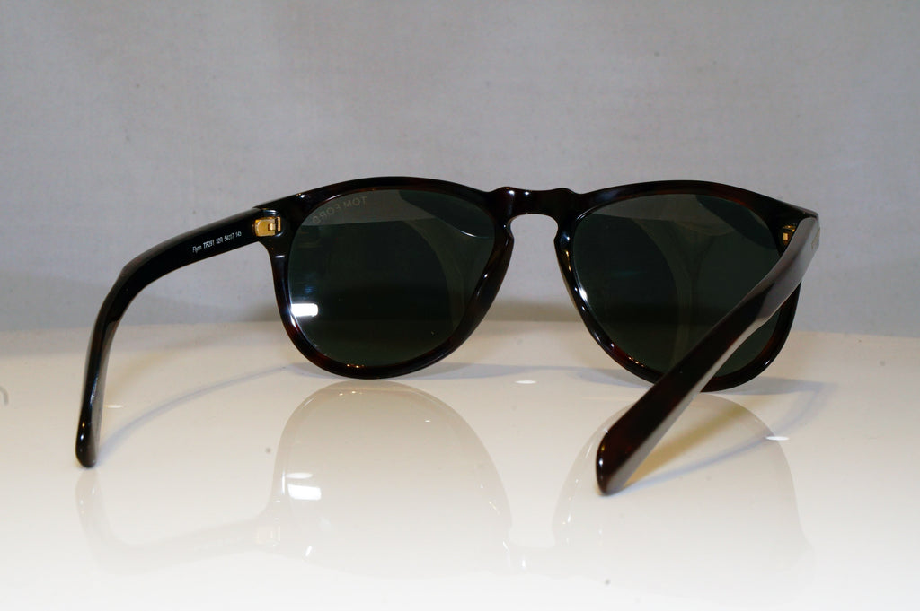 TOM FORD Mens Boxed Designer Sunglasses Brown Flynn Clubmaster TF 291 52R 17449