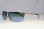 GUCCI Mens Womens Vintage 1990 Designer Sunglasses Gold Wrap GG 2653 000BY 14699