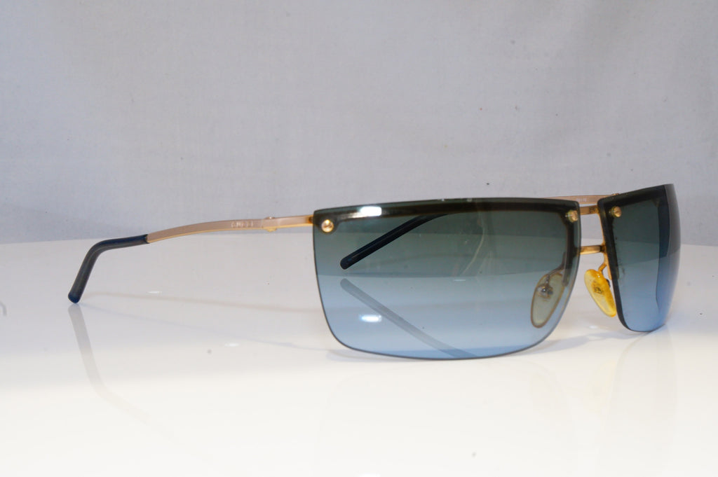 GUCCI Mens Womens Vintage 1990 Designer Sunglasses Gold Wrap GG 2653 000BY 14699