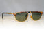 CAZAL Mens Unisex Vintage 1990 Designer Sunglasses Gold Rectangle MOD 433 17457