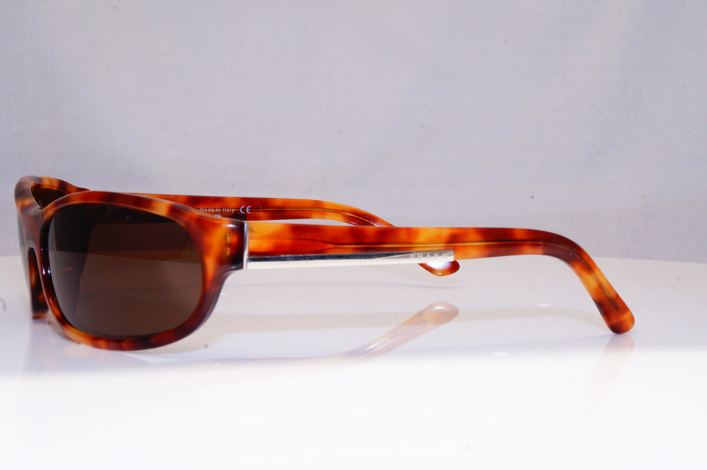 PRADA Mens Womens Unisex Designer Sunglasses Brown Wrap SPR 03I 4BW-6S1 16926