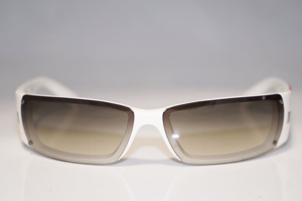 PRADA Mens Designer Sunglasses White Wrap SPS 06E 4AO-3M1 16041