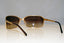 PRADA Mens Designer Sunglasses Gold Wrap SPR 58G 5AK-6S1 16993