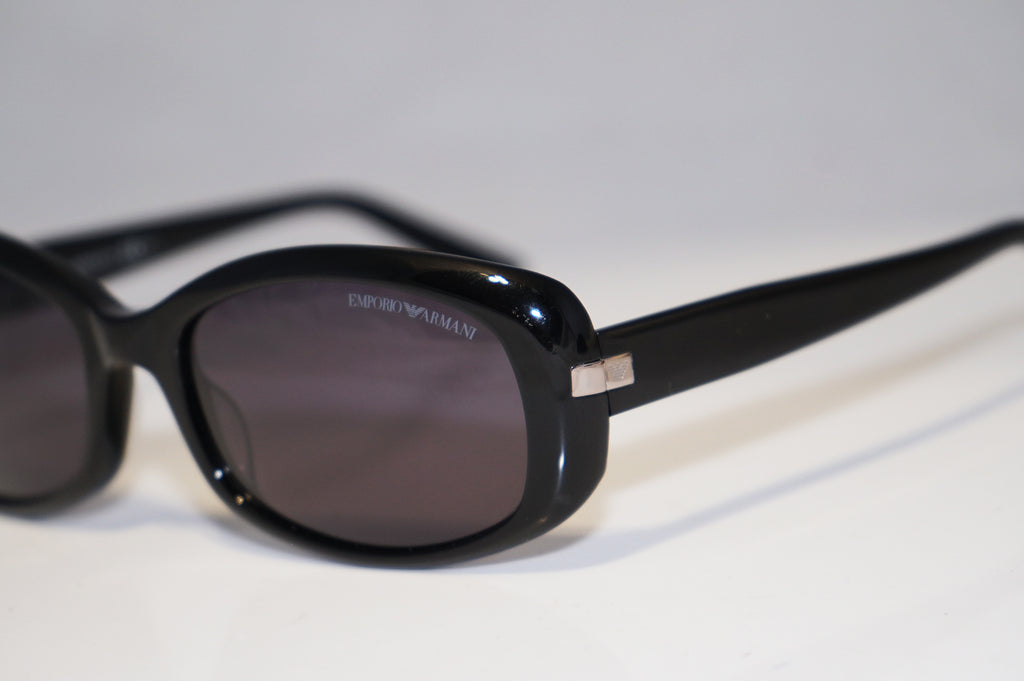 EMPORIO ARMANI Womens Designer Sunglasses Black Rectangle EA 9721 807Y1 15983