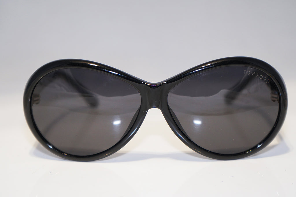 TOM FORD Womens Designer Sunglasses Black GERALDINE TF202 01A 16044