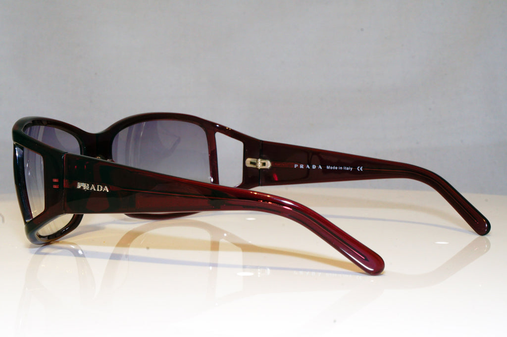 PRADA Womens Designer Sunglasses Burgundy Square SPR 01F 4BD-4W1 16866