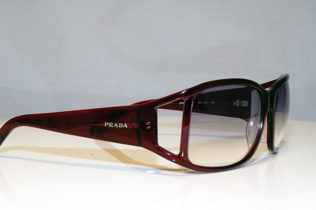 PRADA Womens Designer Sunglasses Burgundy Square SPR 01F 4BD-4W1 16866
