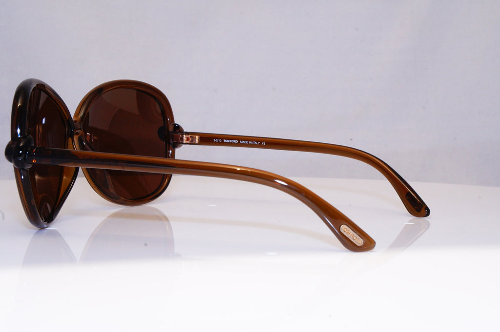 TOM FORD Womens Boxed Oversized Designer Sunglasses Brown Ingrid TF163 48F 17622