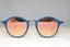 RAY-BAN Mens Unisex Mirror Designer Sunglasses Blue Round RB 2447 6250/70 17008