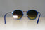 RAY-BAN Mens Unisex Mirror Designer Sunglasses Blue Round RB 2447 6250/70 17008