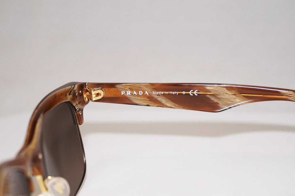 PRADA Immaculate Womens Designer Sunglasses Brown Wayfarer SPR 11P MAQ-1X2 14830