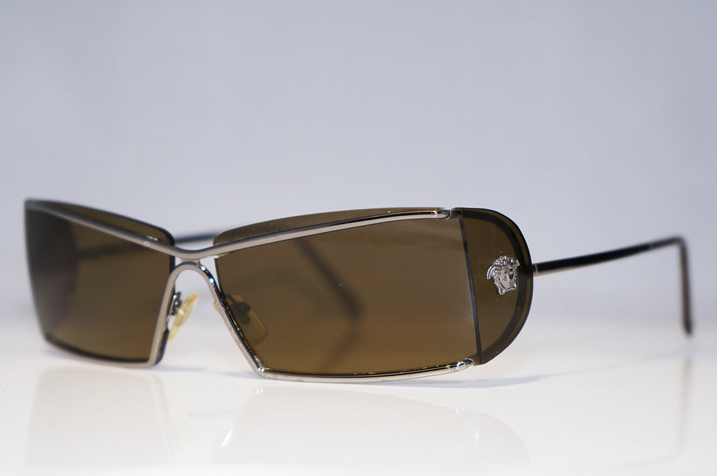 VERSACE Vintage Mens Unisex Designer Sunglasses Silver MOD 2012 1001/73 15909