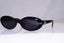 GUCCI Womens Vintage 1990 Designer Sunglasses Black Oval GG 2413 807 17778