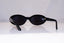 GUCCI Womens Vintage 1990 Designer Sunglasses Black Oval GG 2413 807 17778