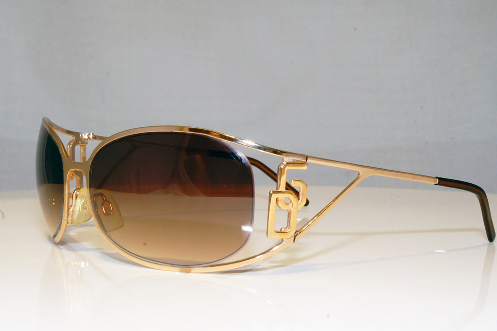 DOLCE & GABBANA Womens Designer Sunglasses Gold Wrap DG 819S 674 16988