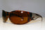 PRADA Womens Designer Sunglasses Brown Wrap SPR 03G 2AU-2Z1 16864