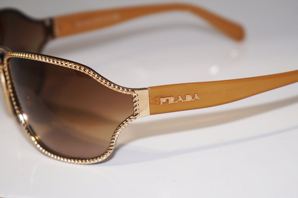 PRADA Womens Designer Sunglasses Brown Wrap SPR 61H 5AK-6S1 15975