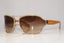 PRADA Womens Designer Sunglasses Brown Wrap SPR 61H 5AK-6S1 15975