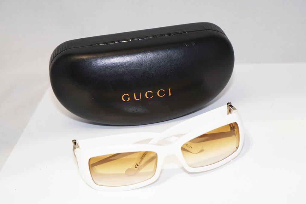 GUCCI Womens Designer Sunglasses White Rectangle GG 2943 CBVBH 16026