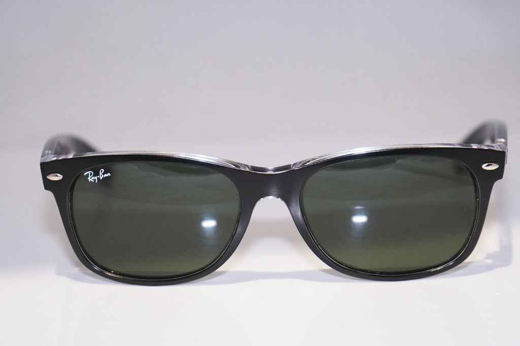 RAY-BAN Mens Unisex Designer Sunglasses Black New Wayfarer RB 2132 6052 14882