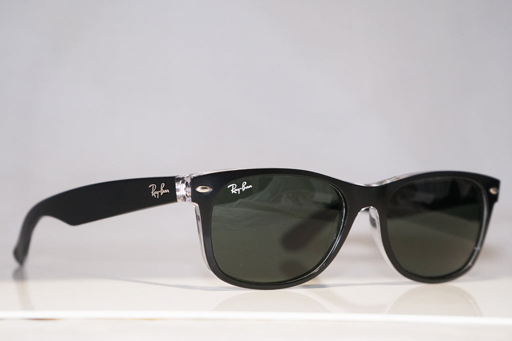 RAY-BAN Mens Unisex Designer Sunglasses Black New Wayfarer RB 2132 6052 14882