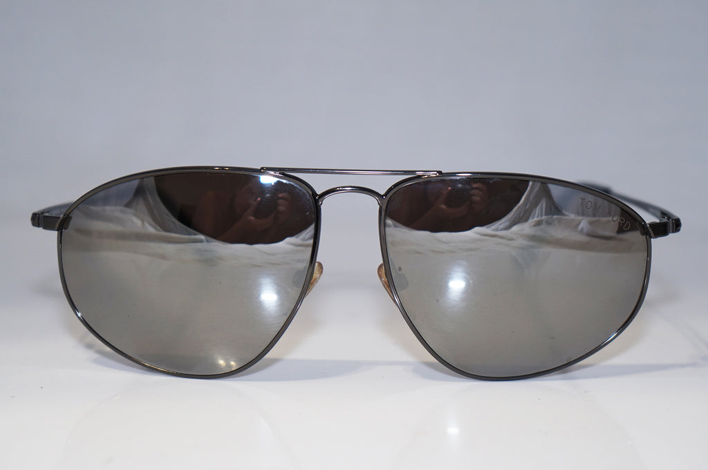 TOM FORD Mens Designer Sunglasses Silver Nicholai TF189 08L 16018