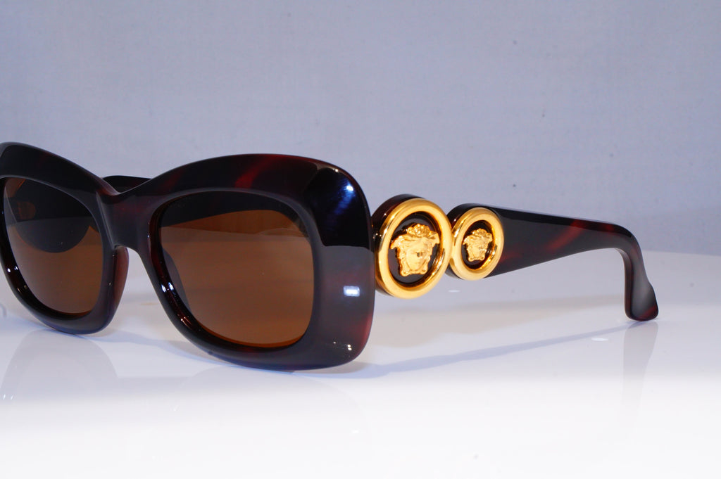 GIANNI VERSACE Mens Womens Vintage Designer Sunglasses Gold Medusa MOD 417 19413