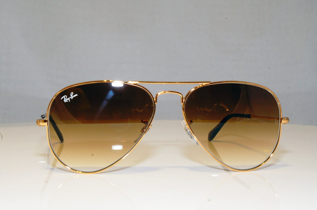 RAY-BAN Mens Womens Unisex Designer Sunglasses Gold Aviator RB 3025 001/51 17012
