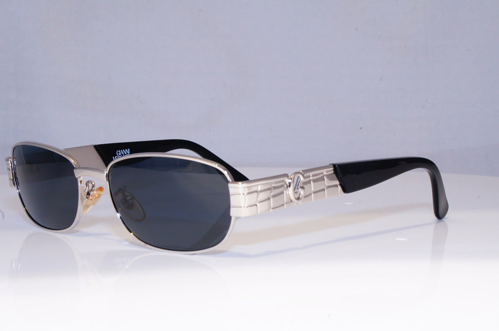 GIANNI VERSACE Mens Womens Vintage Designer Sunglasses Silver MOD S21 26M 19399