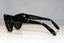 RAY-BAN Womens Vintage 1990 Designer Sunglasses Black Cat Eye ONYX W0 808 16950