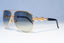 GUCCI Mens Womens Designer Sunglasses Gold Pilot GG 4225 BLK 19469