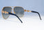 GUCCI Mens Womens Designer Sunglasses Gold Pilot GG 4225 BLK 19469