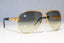 GUCCI Mens Womens Designer Sunglasses Gold Pilot GG 4225 BLK 19469