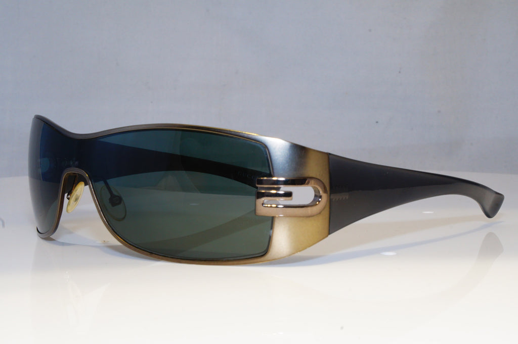 GUCCI Mens Designer Sunglasses Grey Shield GG 1804 PQ8 19462