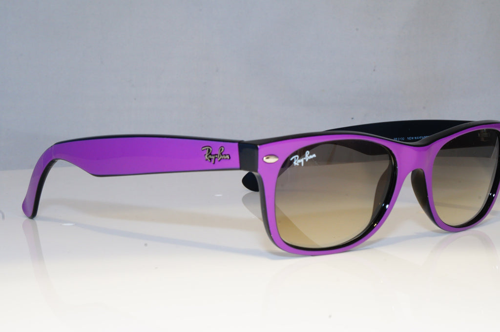 RAY-BAN Mens Womens Designer Sunglasses Violet NEW WAYFARER RB 2132 873/32 19465