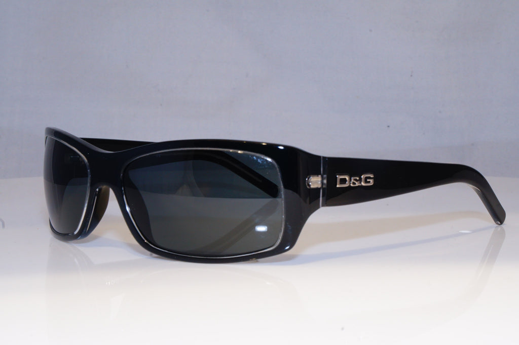 DOLCE & GABBANA Mens Designer Sunglasses Black Rectangle D&G 3019 792/87 19457