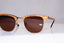 RAY-BAN Mens Designer Sunglasses Gold Clubmaster RB 3016 987 17187