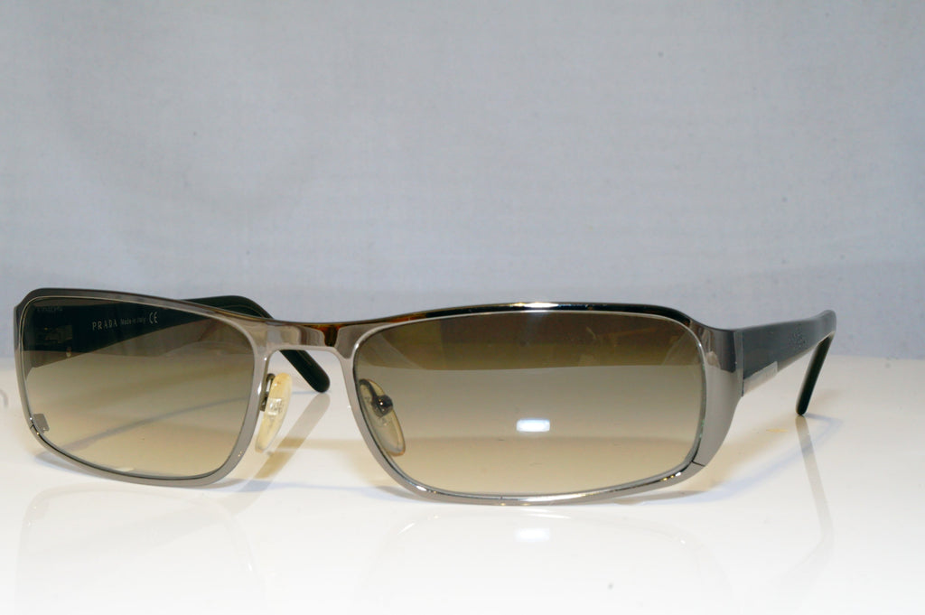 PRADA Mens Designer Sunglasses Brown Rectangle SPR 52F 5AV-4M1 17269