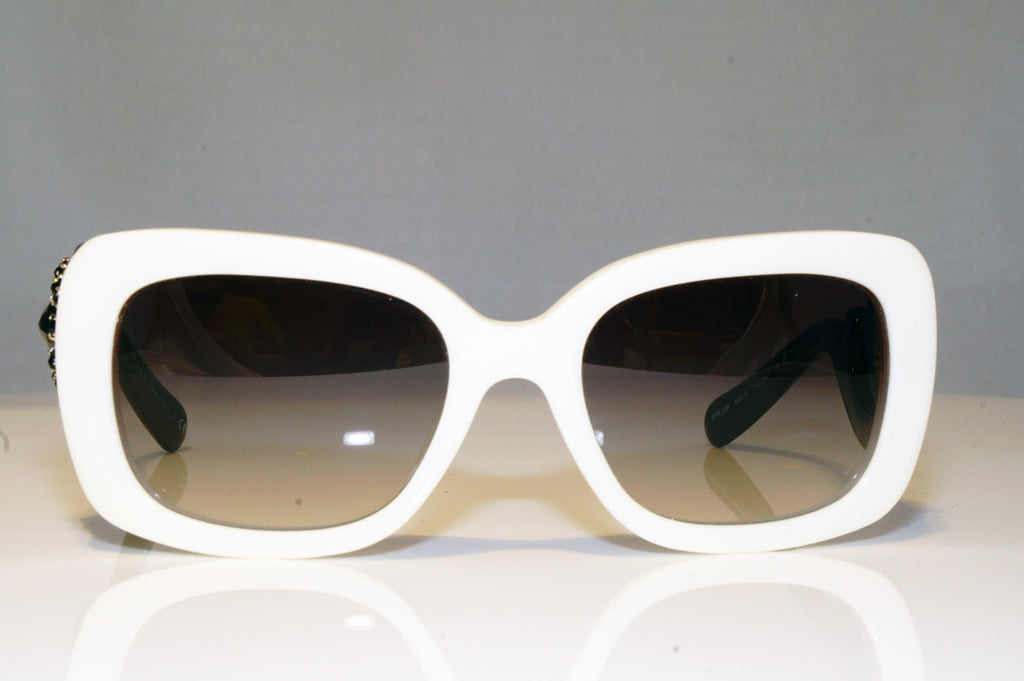 PRADA Mens Baroque Swirl Diamante Designer Sunglasses White SPR 33P 7S3OA7 17273