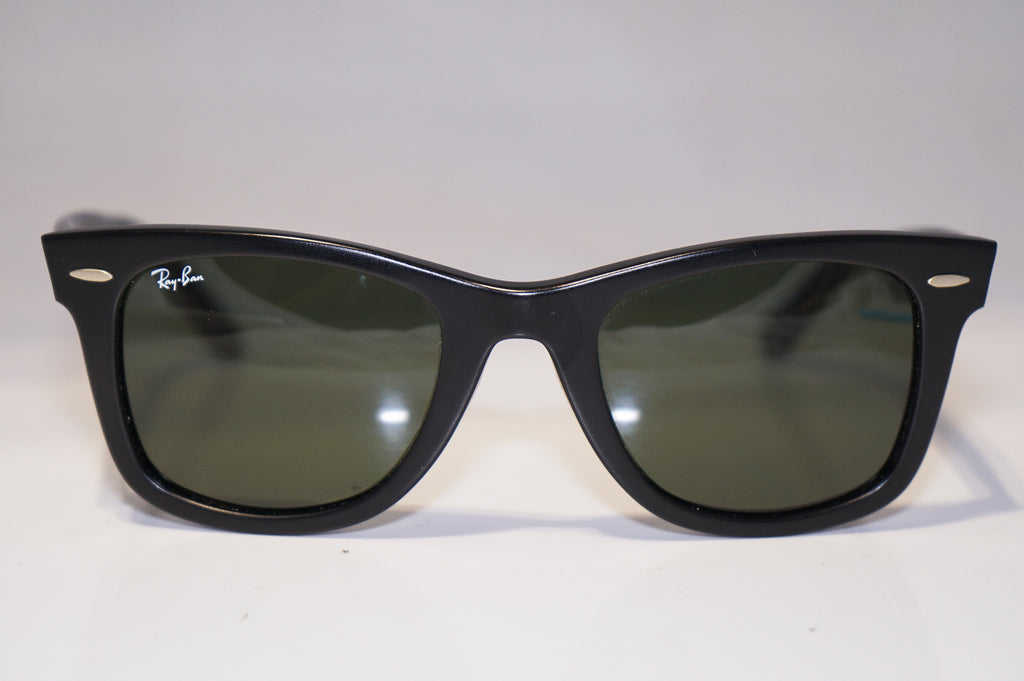 RAY-BAN Mens Designer Sunglasses Black New Wayfarer RB 2140 901 15534