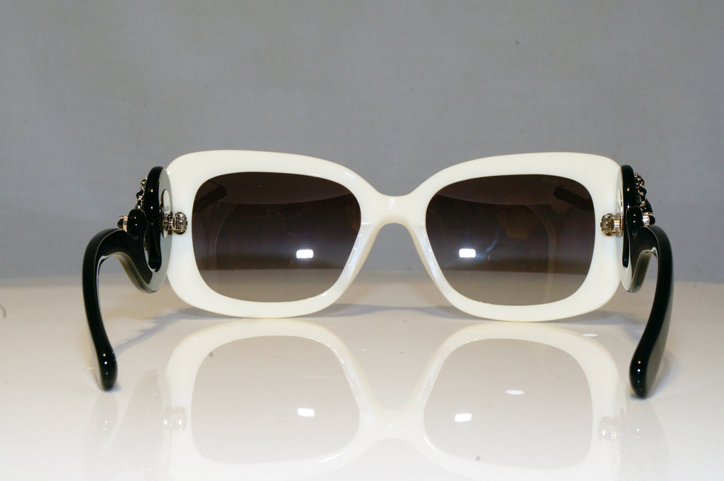 PRADA Mens Baroque Swirl Diamante Designer Sunglasses White SPR 33P 7S3OA7 17273