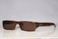 GUCCI 1990 Vintage Mens Designer Sunglasses Brown Rectangle GG 1444 5T7 16082