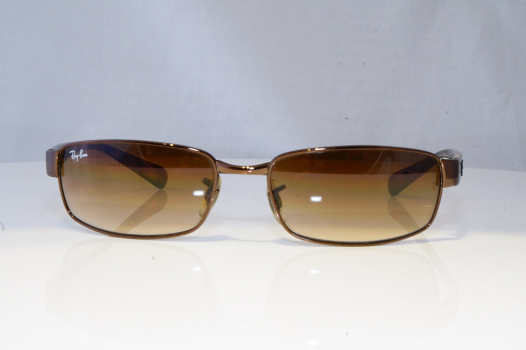 RAY-BAN Mens Designer Sunglasses Brown Rectangle RB 3364 014/51 20643